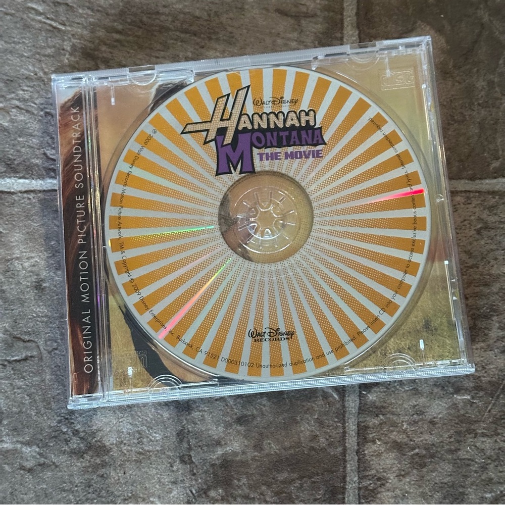 Disney Hannah Montana The Movie Soundtrack Collectible CD - 2009